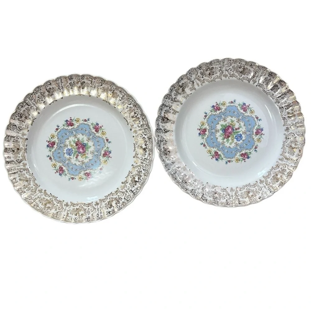 Lovely Pair of 2 Limoges 